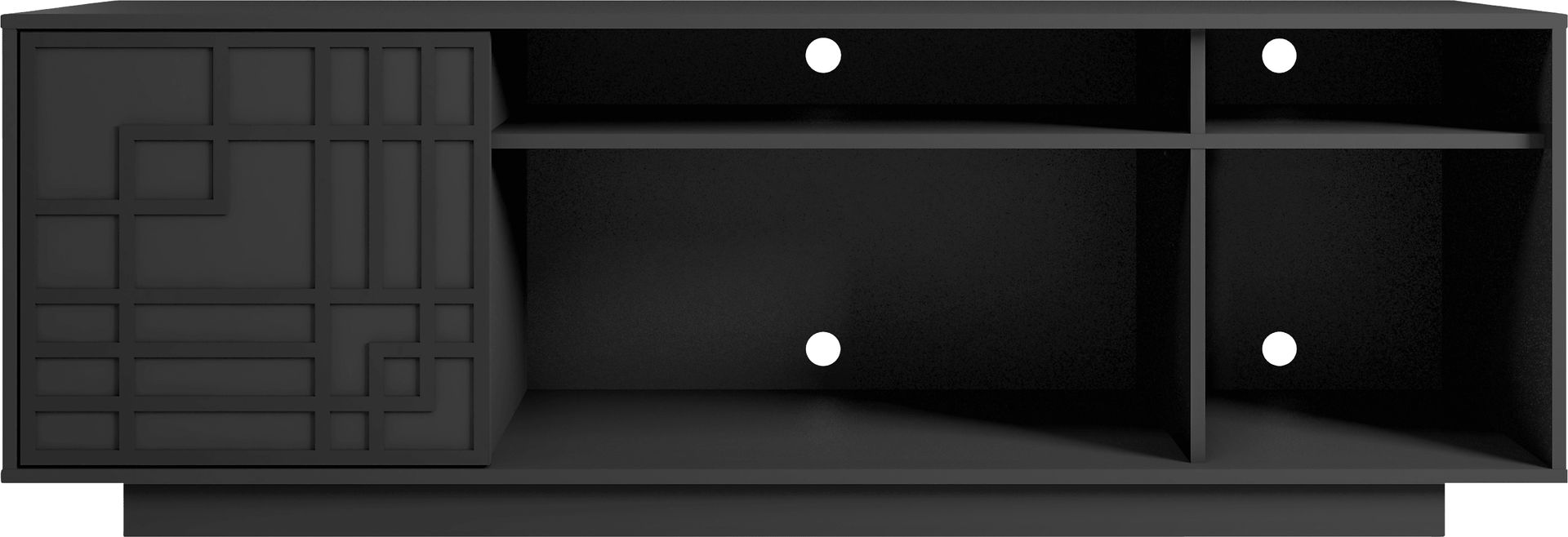 Percita Black 63 In. Console - Image 3