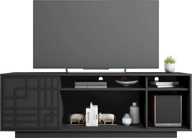 Percita Black 63 In. Console - Thumbnail - Image 5