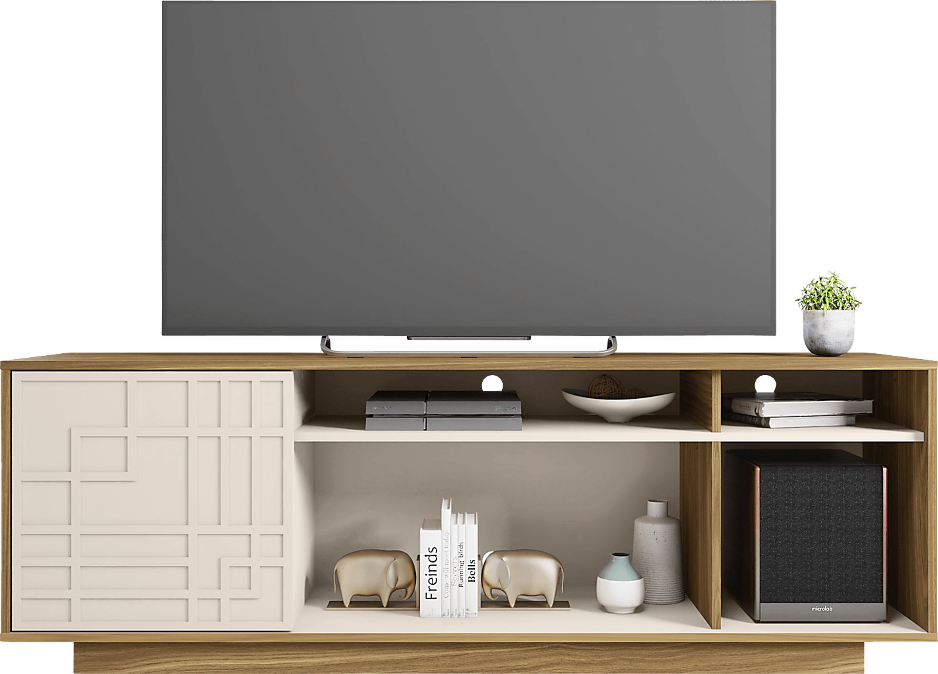 Percita Oak 63 in. Console - Image 6