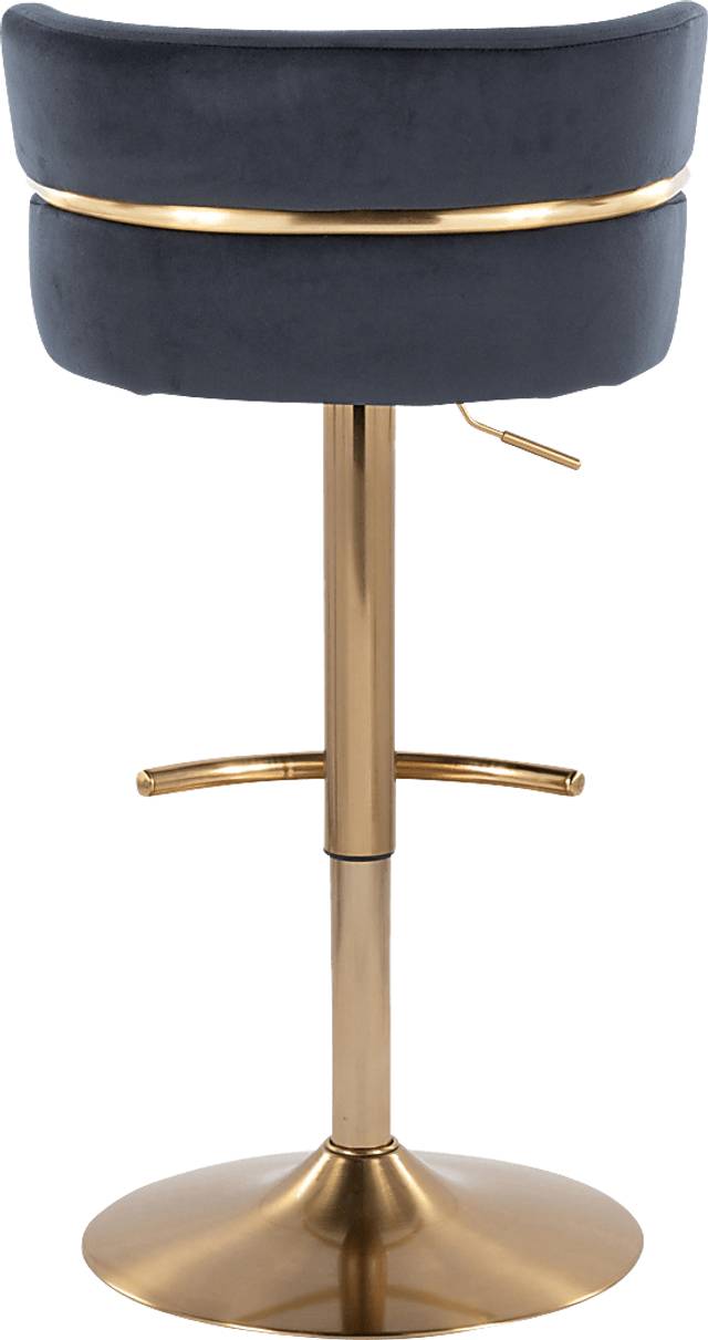 Percivale VI Black Adjustable Barstool, Set of 2 - Thumbnail - Image 8