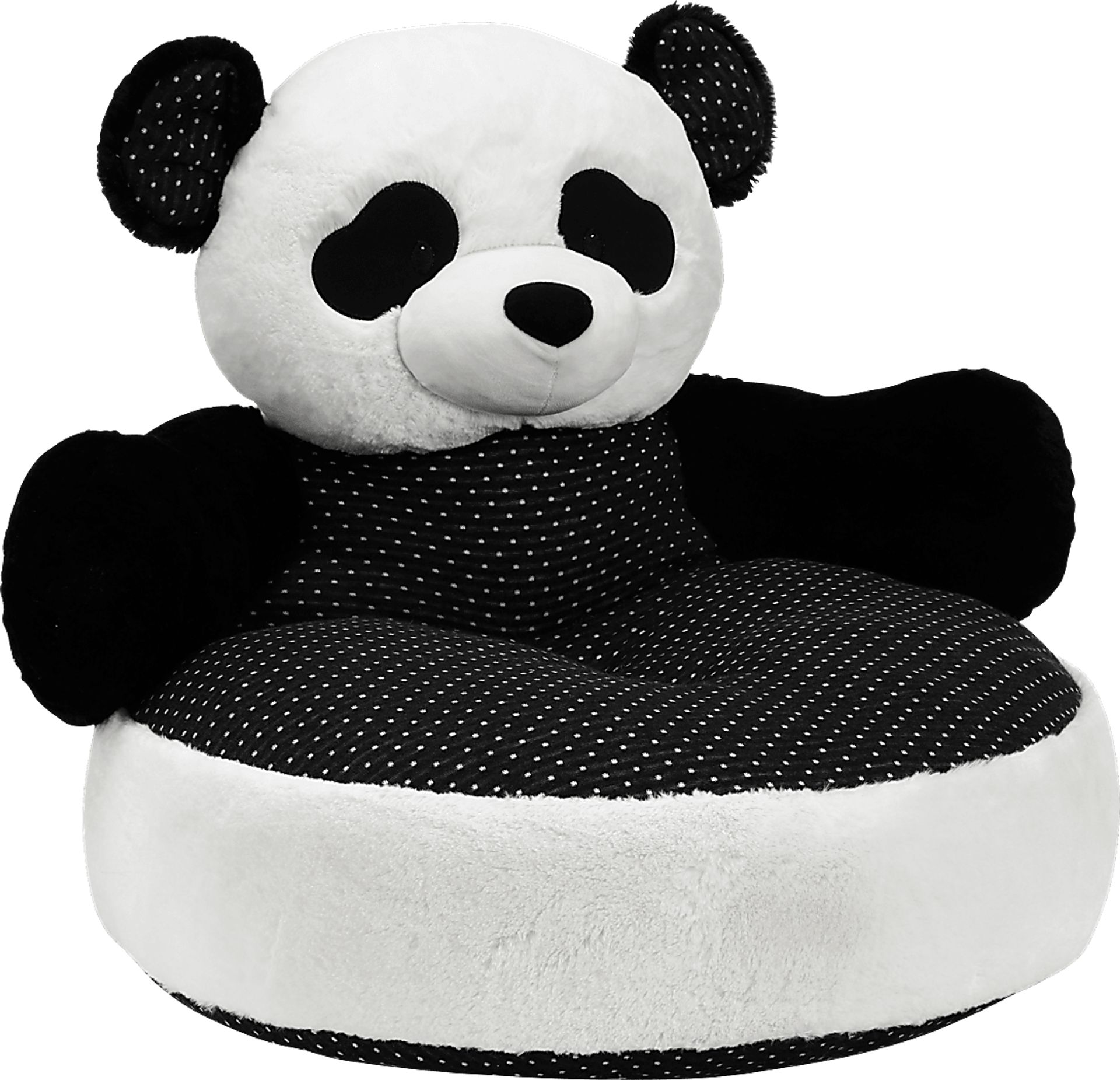 Percy Panda Black Toddler Chair - Image 1