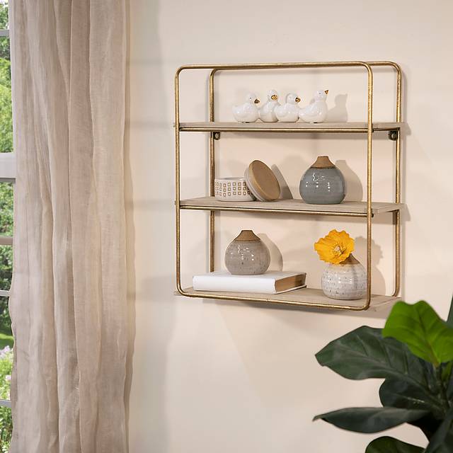 Peregine Gold Wall Shelf - Thumbnail - Image 2