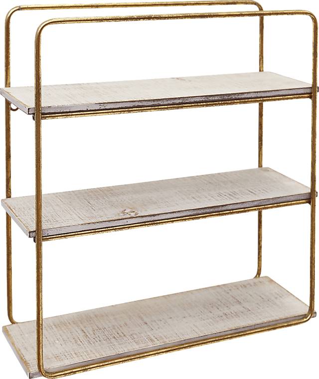 Peregine Gold Wall Shelf - Thumbnail - Image 1