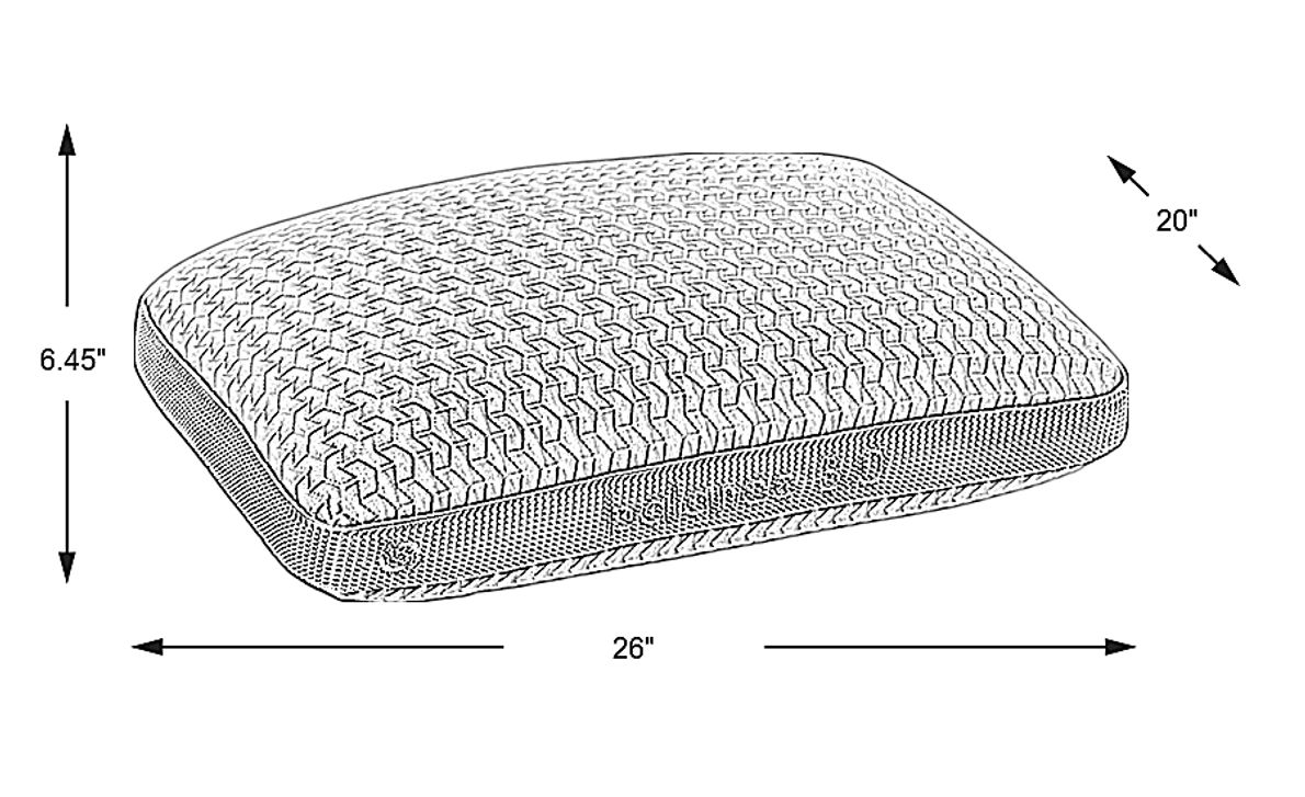 Performance BEDGEAR Balance 3.0 Pillow Rooms To Go
