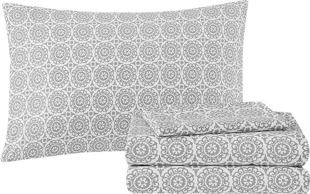 Periston Taupe 9 Pc California King Comforter Set - Thumbnail - Image 3