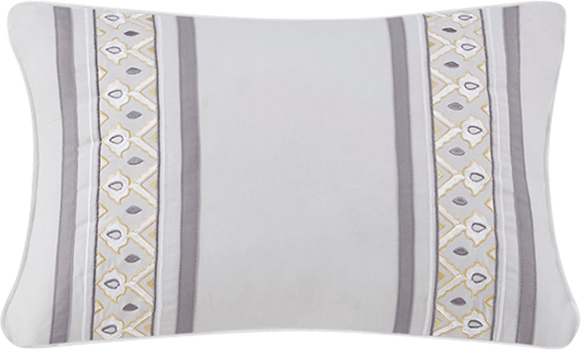 Periston Taupe 9 Pc Full Comforter Set - Image 5