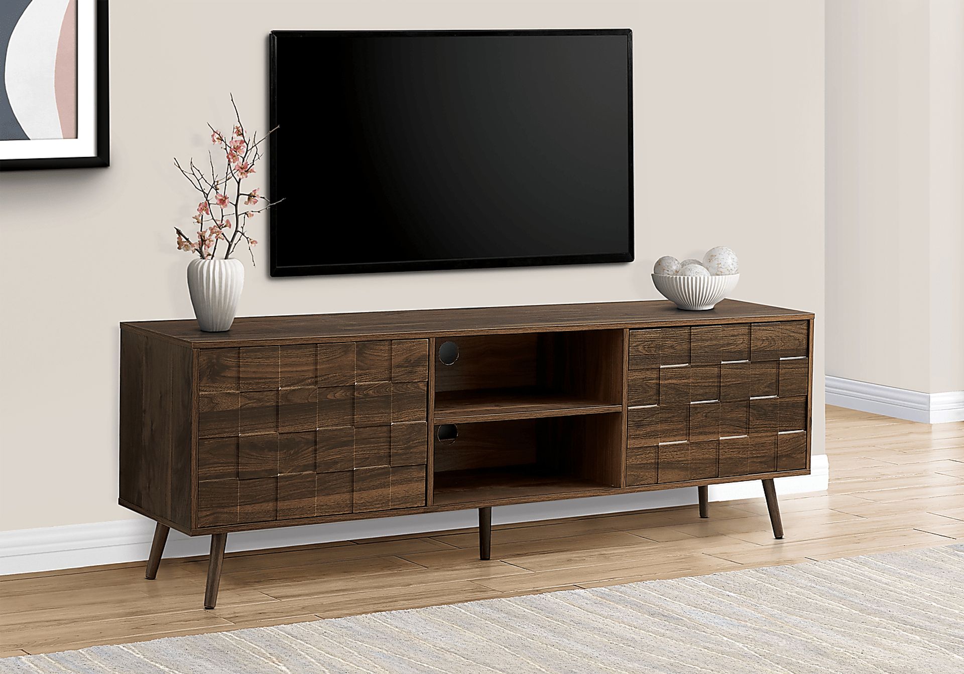 Peritsa Brown 71 in. Console - Image 2