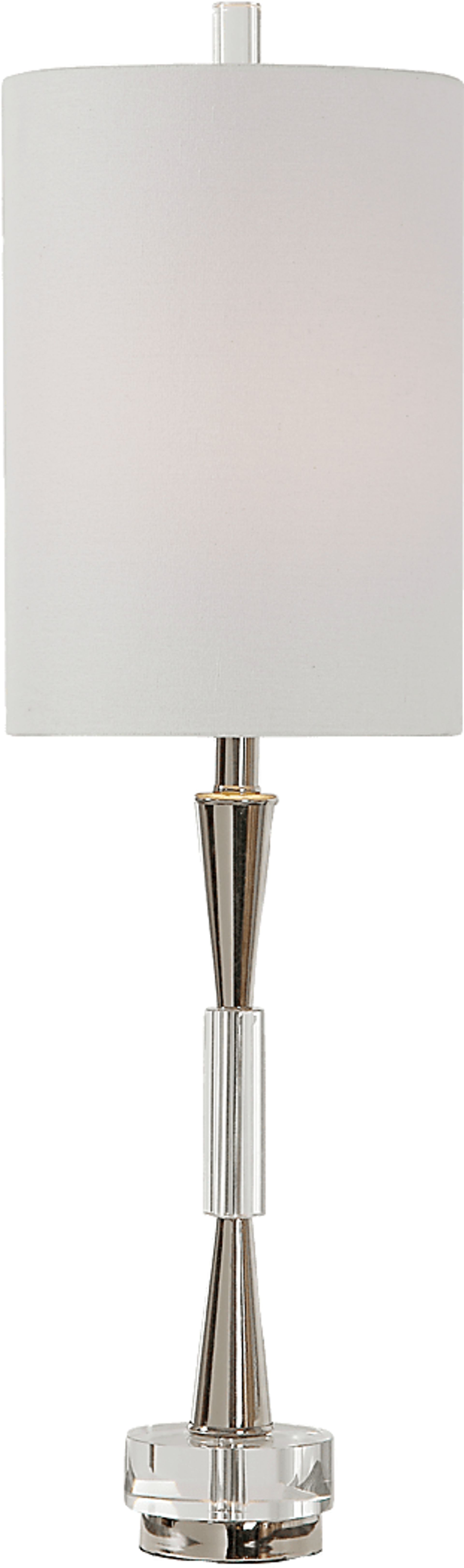 Perkin Bay Nickel Lamp - Image 1