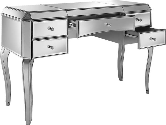 Perla Silver Desk - Thumbnail - Image 2