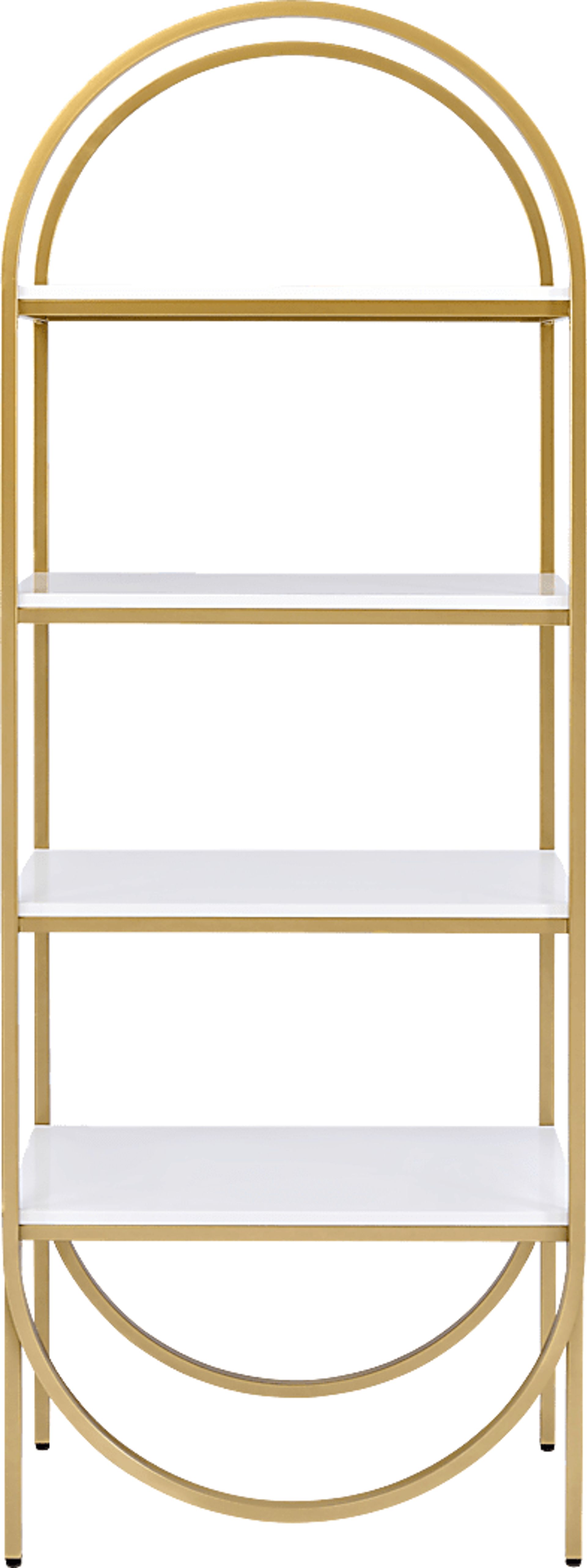 Perletta White Bookcase - Image 2