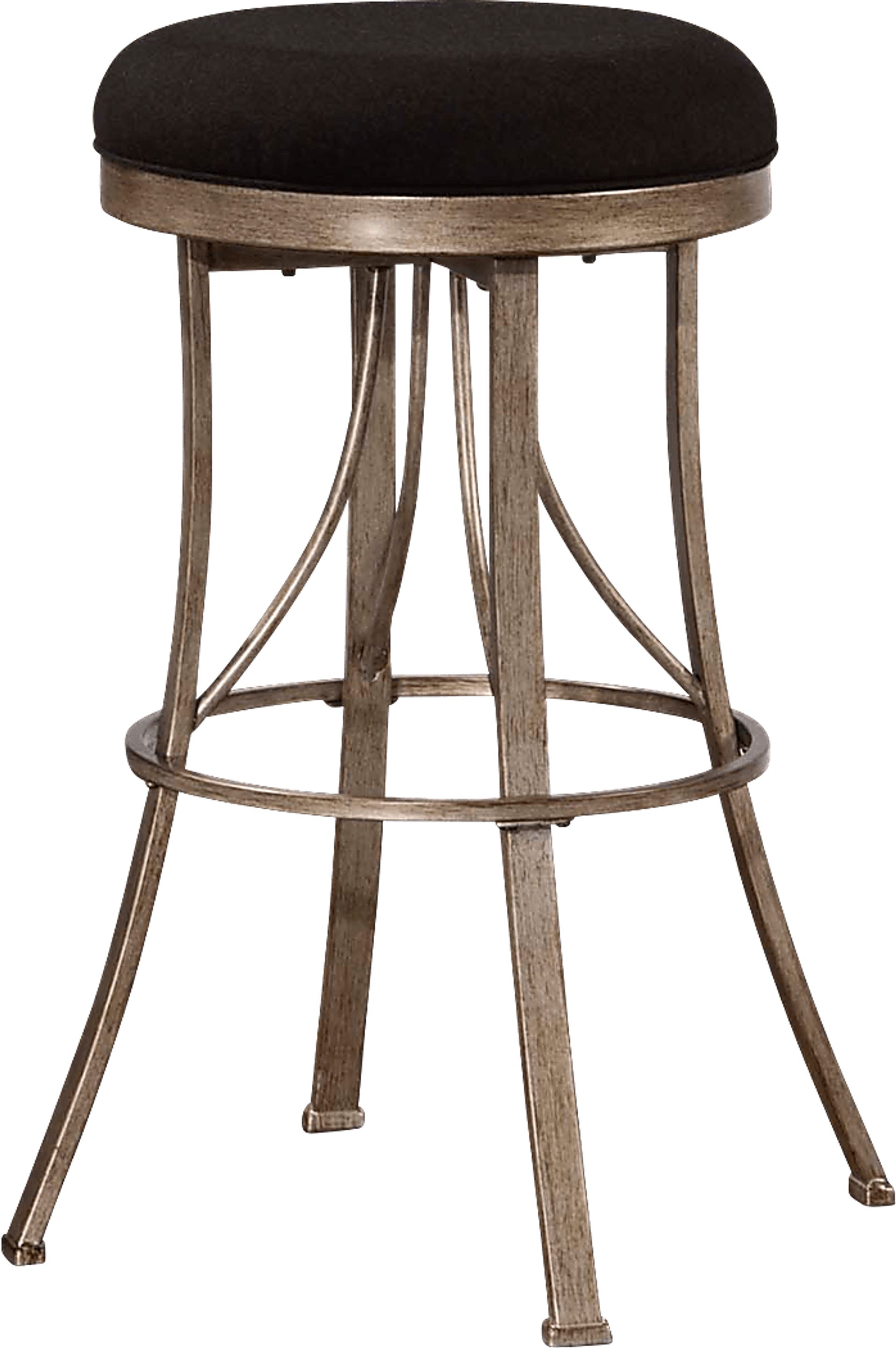 Perrabo Champagne Swivel Barstool - Image 1
