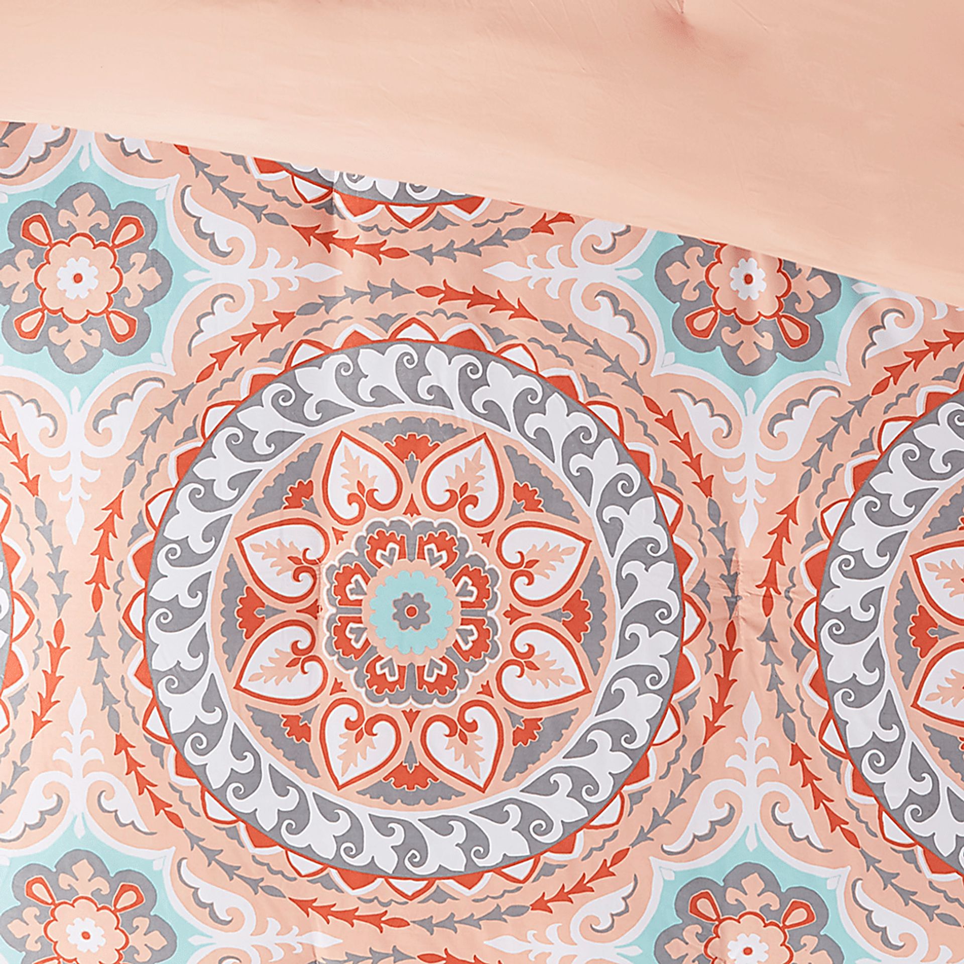 Perrault Coral 9 Pc Full Comforter Set - Image 10
