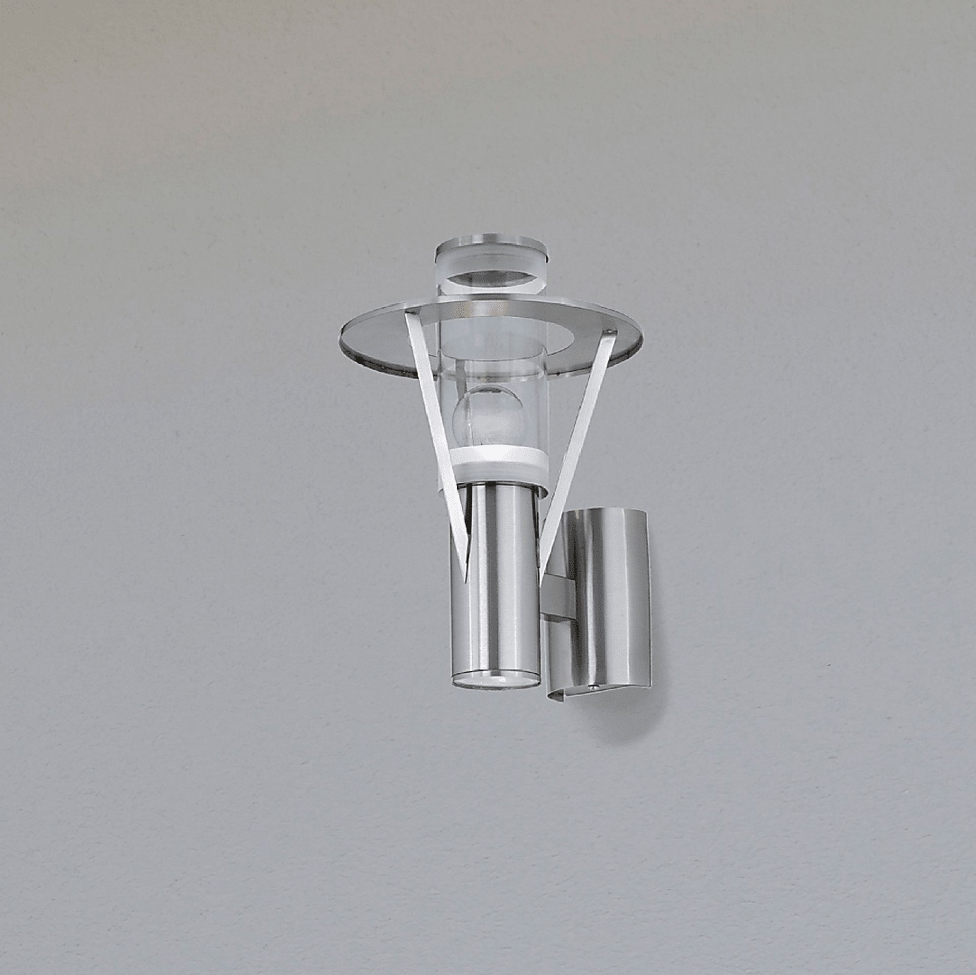 Perrott Bend Silver Outdoor Sconce - Image 2