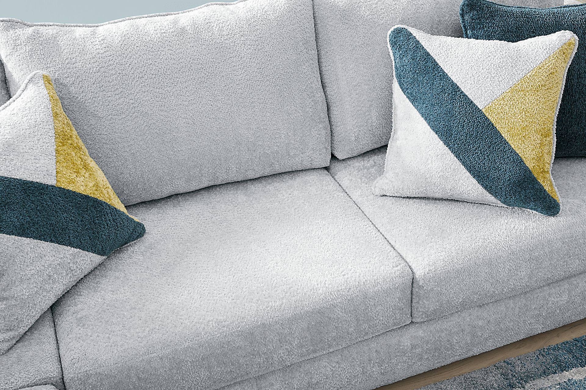 Perry Gray 2 Pc Sectional - Image 5