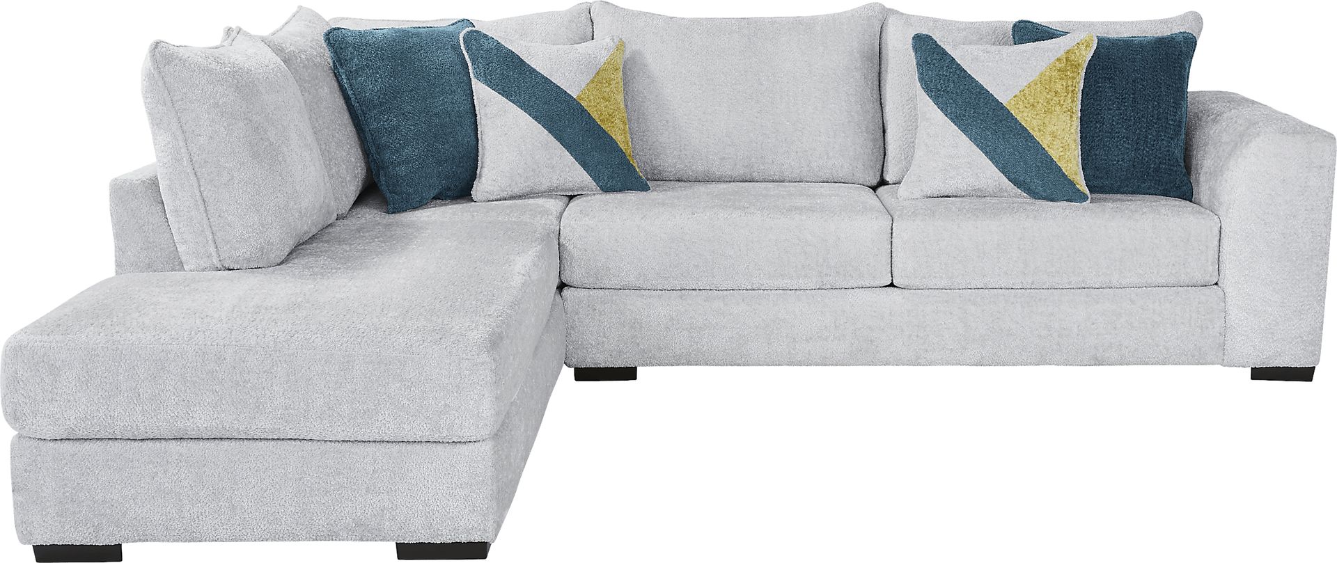 Perry Gray 2 Pc Sectional - Image 1