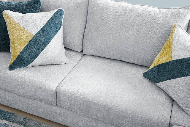 Perry Gray 6 Pc Sectional Living Room - Thumbnail - Image 5