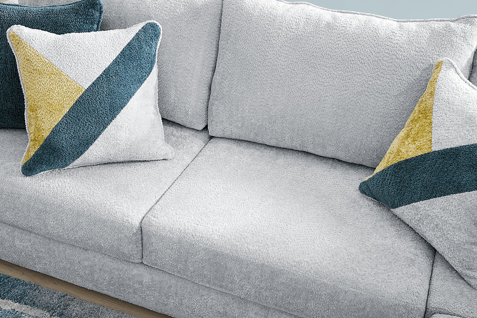 Perry Gray 2 Pc Sectional - Image 5