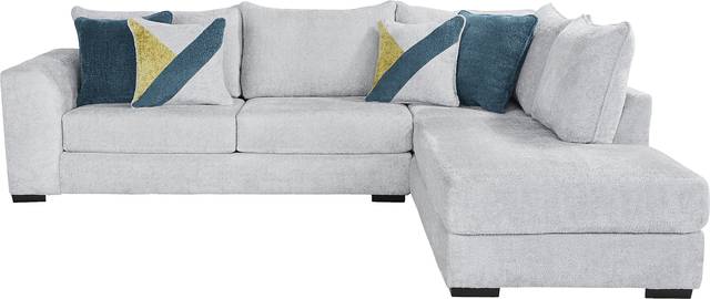 Perry Gray 2 Pc Sectional - Thumbnail - Image 1