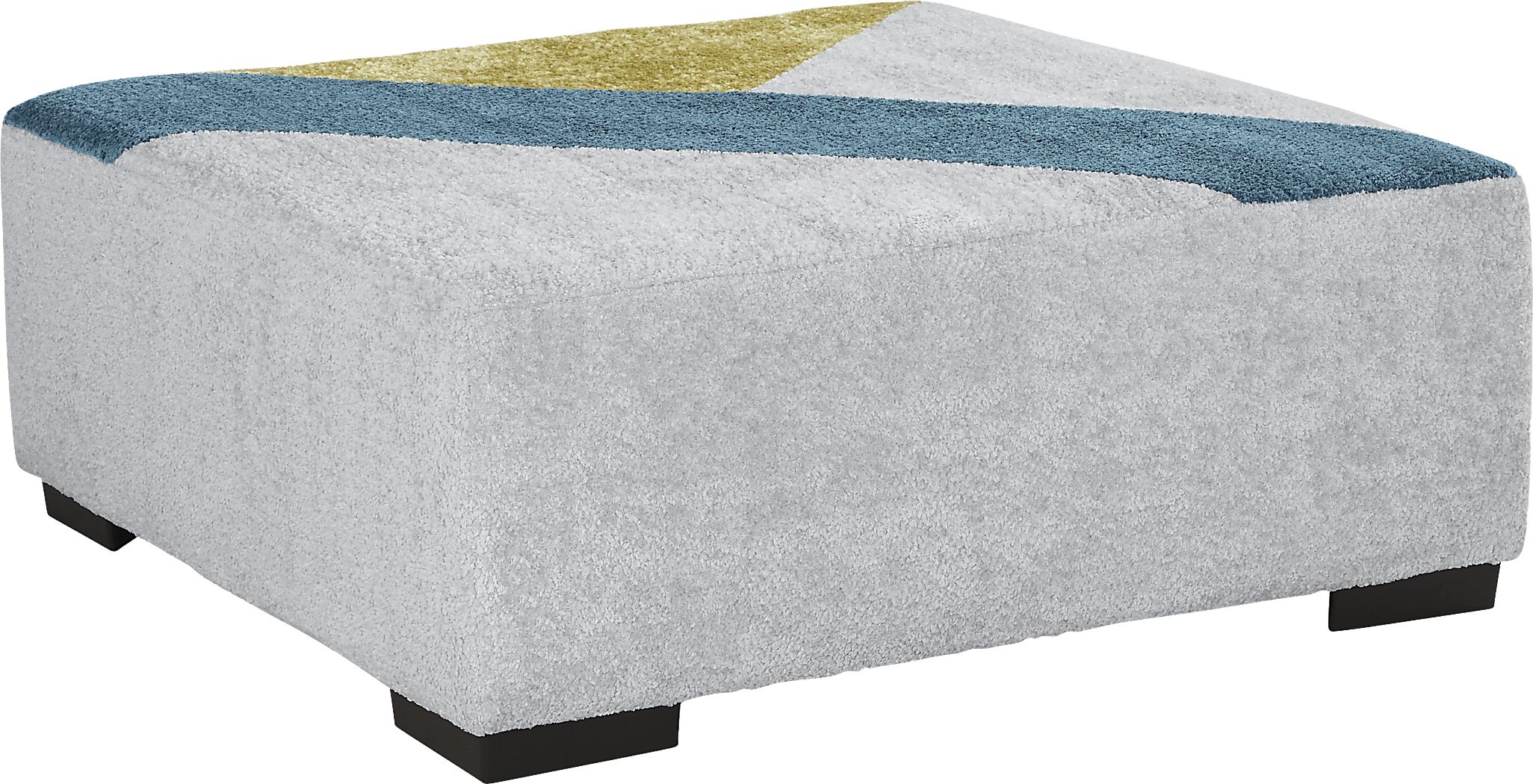 pattern cocktail ottoman