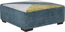 pattern cocktail ottoman