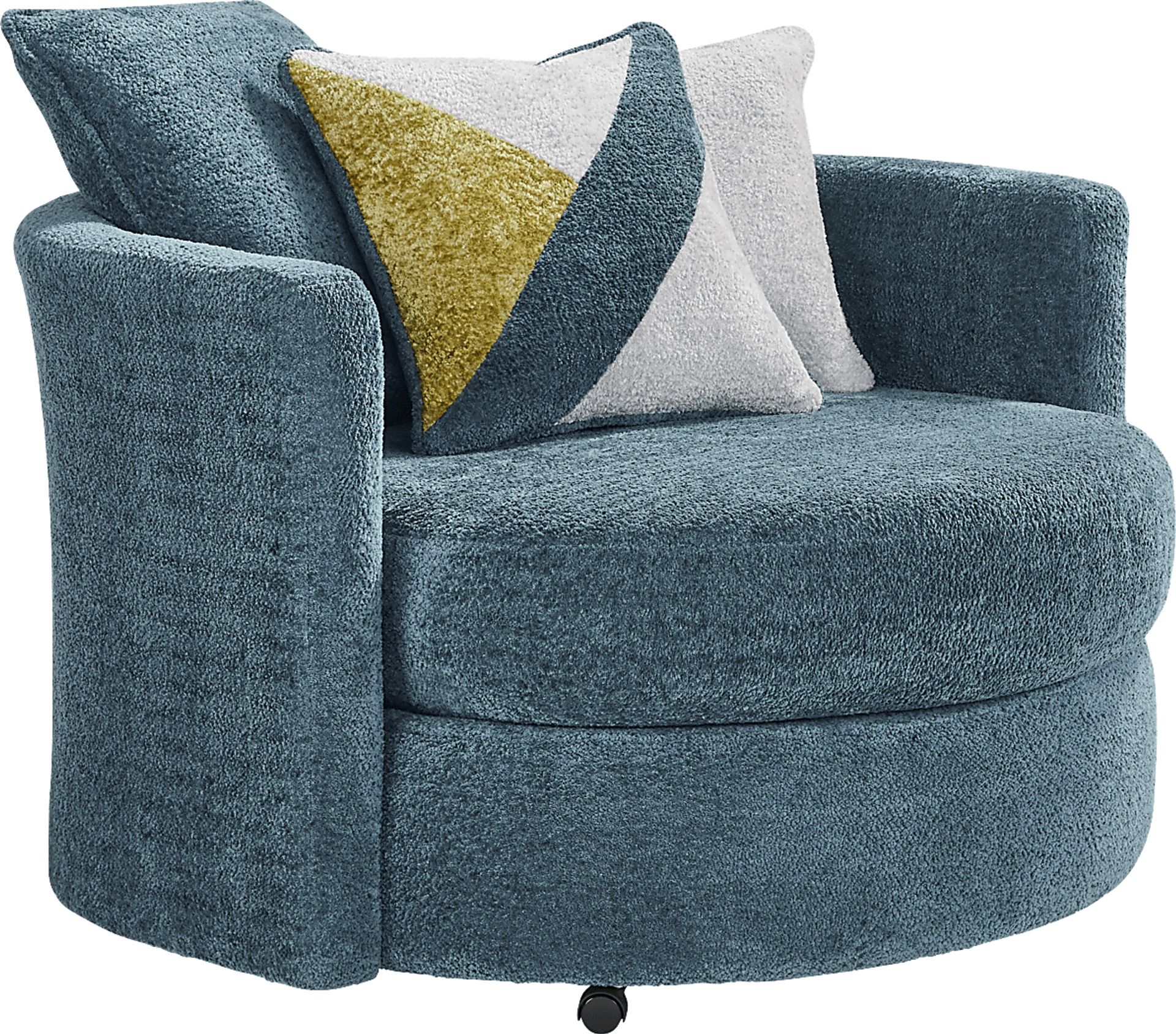 Perry Teal 6 Pc Sectional Living Room - Image 8