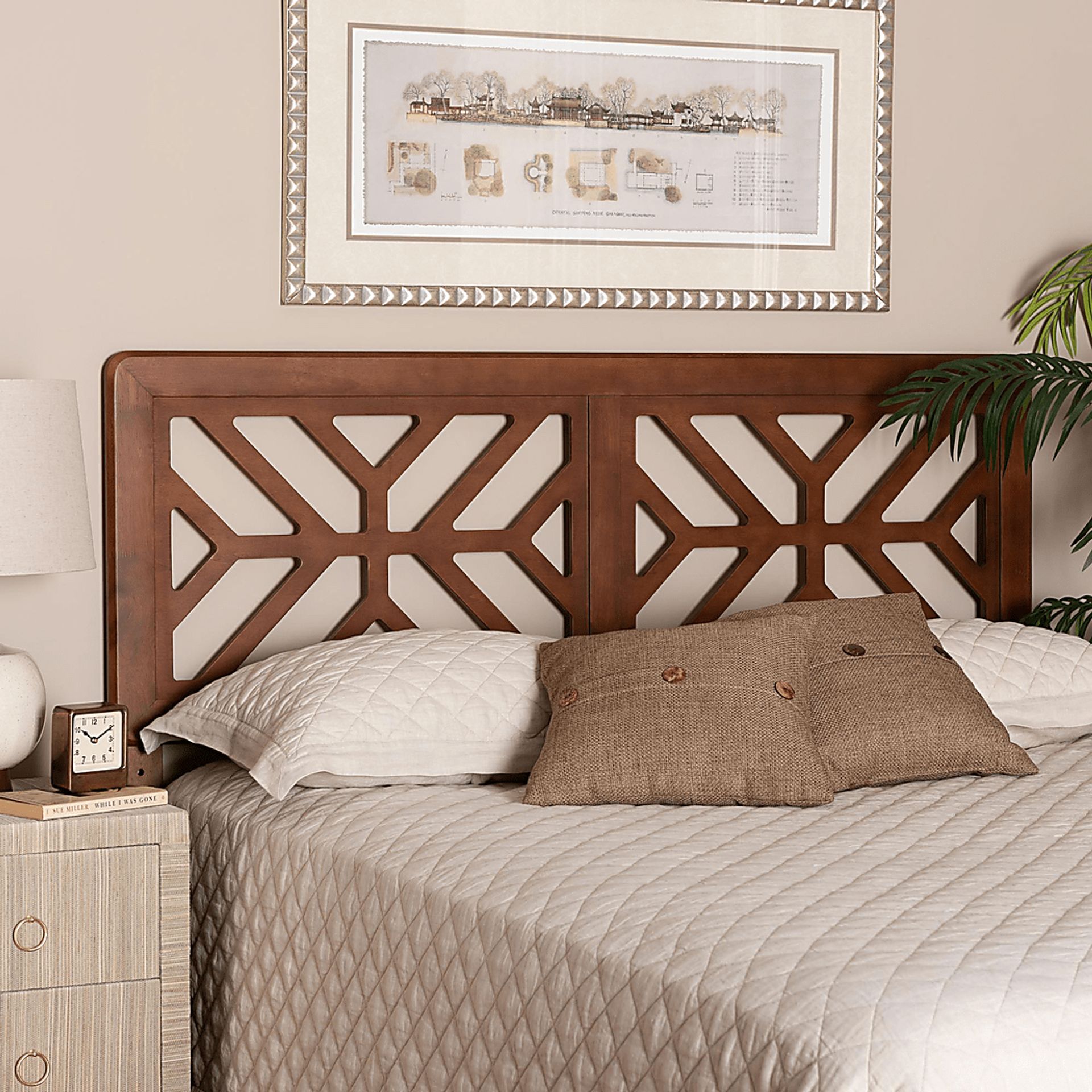 Persea Brown Queen Headbaord - Image 2