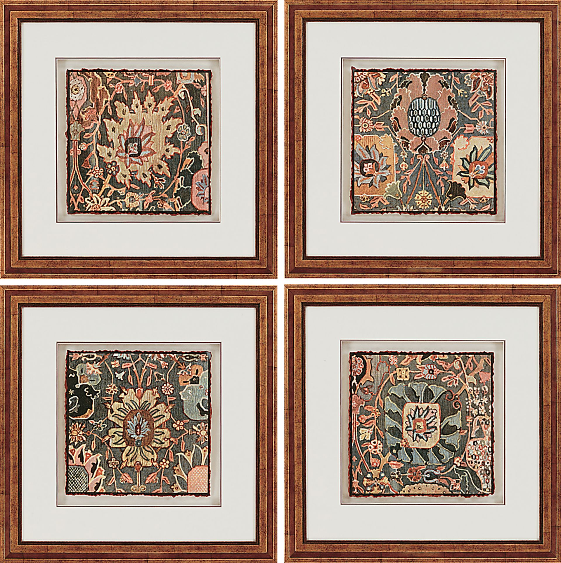 Persian Carpet Set of 4 Artwork - Image 1