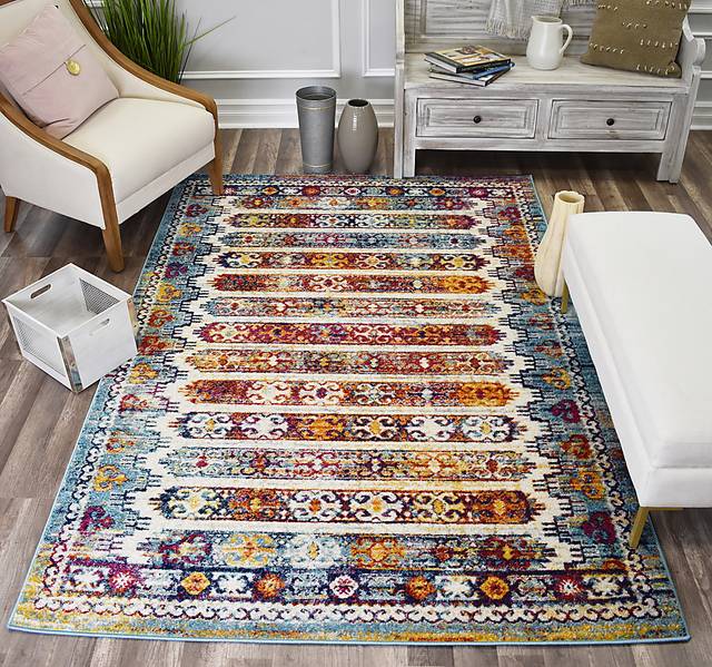 Pesal Red 8' x 10' Rug - Thumbnail - Image 3
