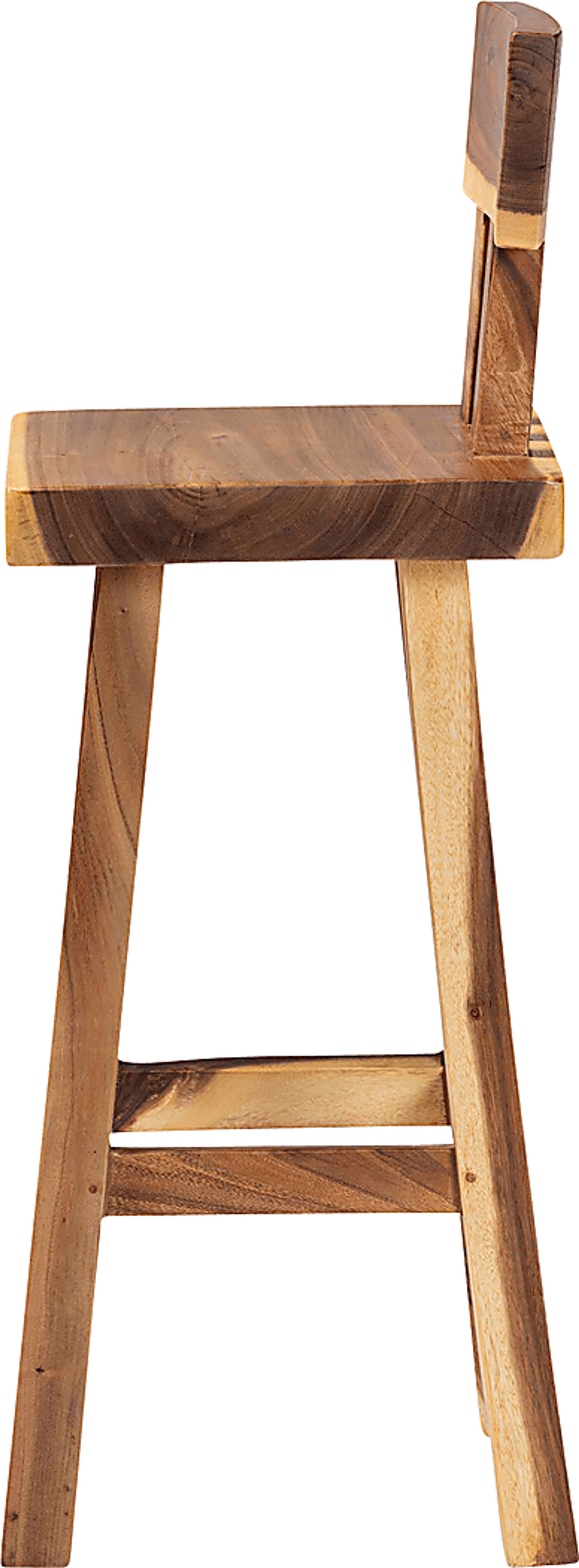 Petalbooks Brown Barstool - Image 3