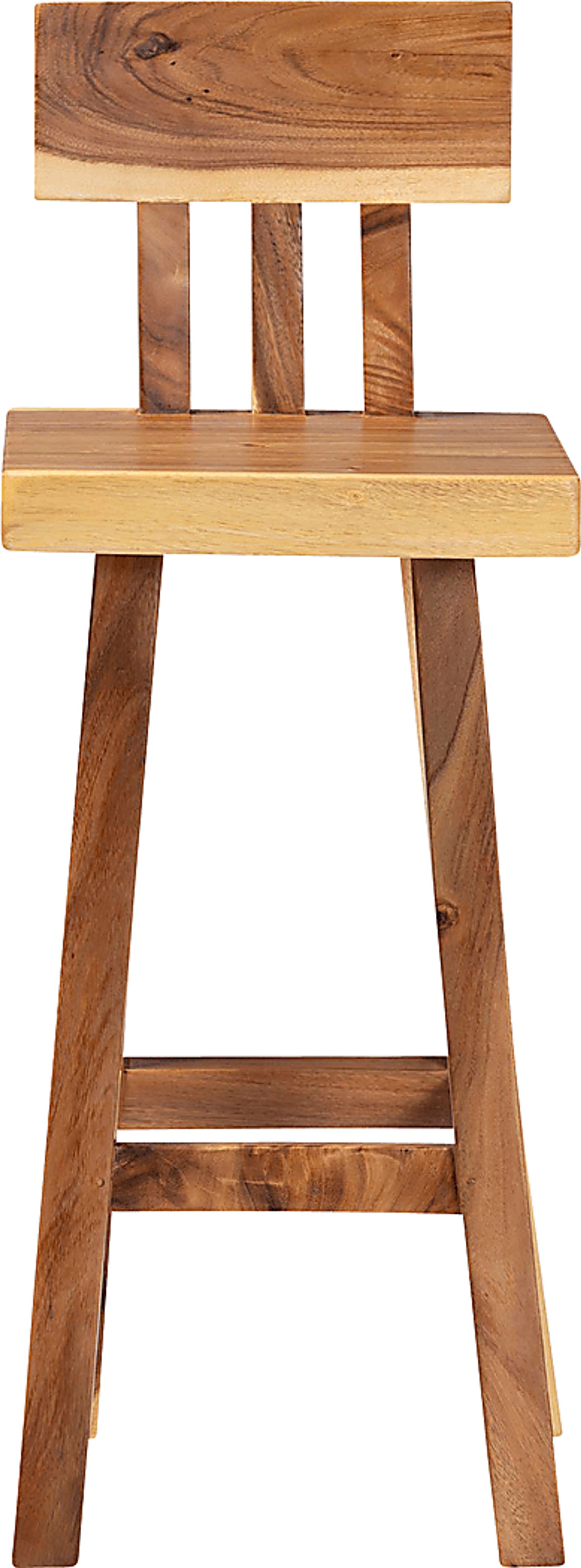 Petalbooks Brown Barstool - Image 4