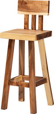Petalbooks Brown Barstool