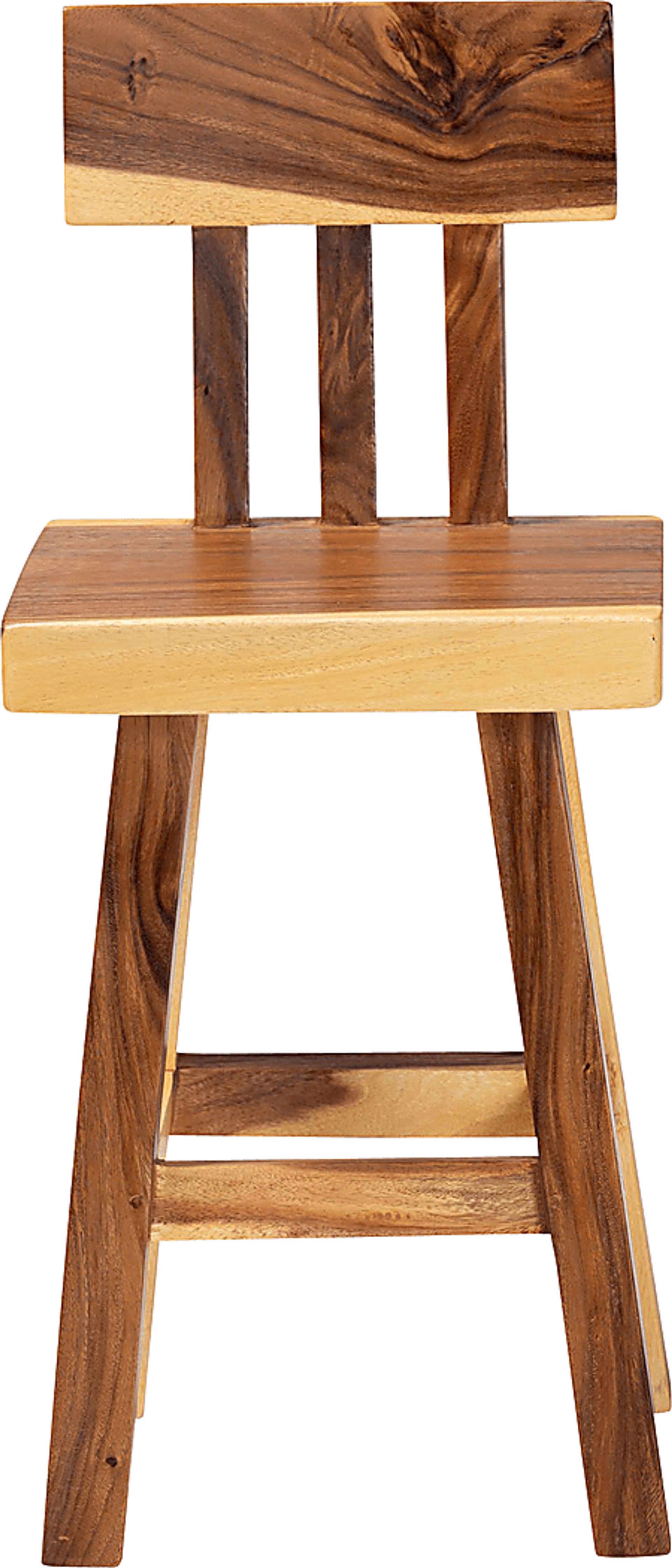 Petalbooks Natural Counter Height Stool - Image 5