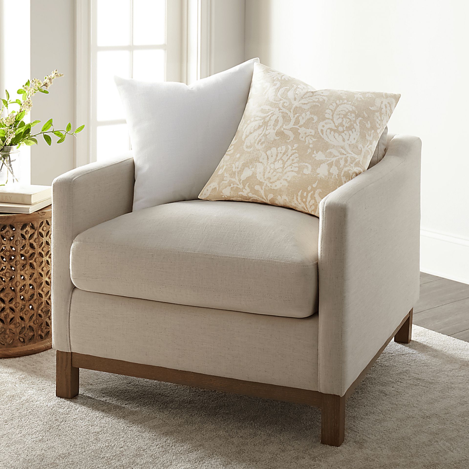 Petalgem Natural Accent Pillow Set of 2 - Image 3