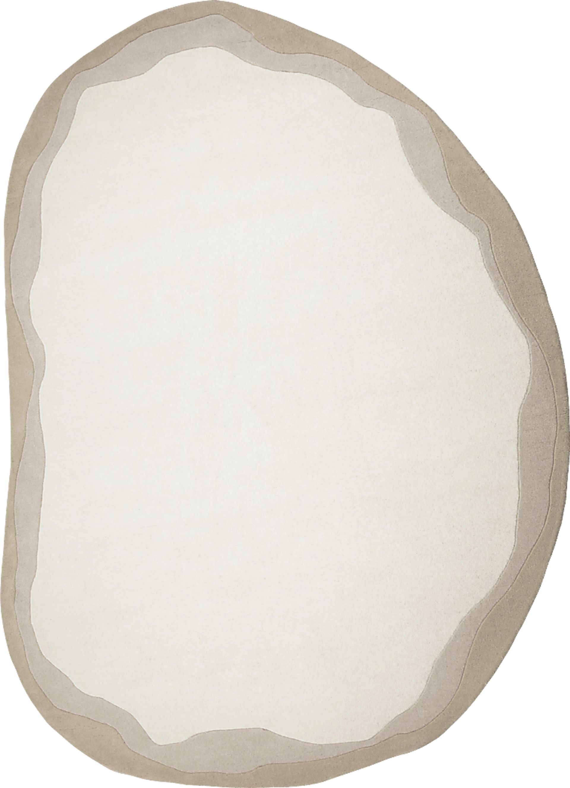 Petalshine Brown 8' x 10' Oval Rug - Image 1