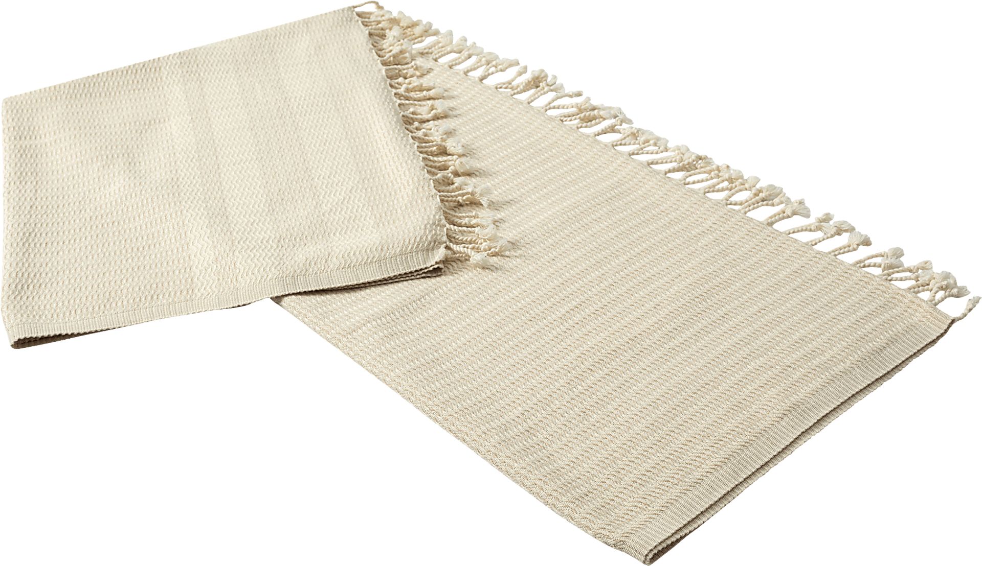 Petalwell Beige Throw Blanket - Image 4