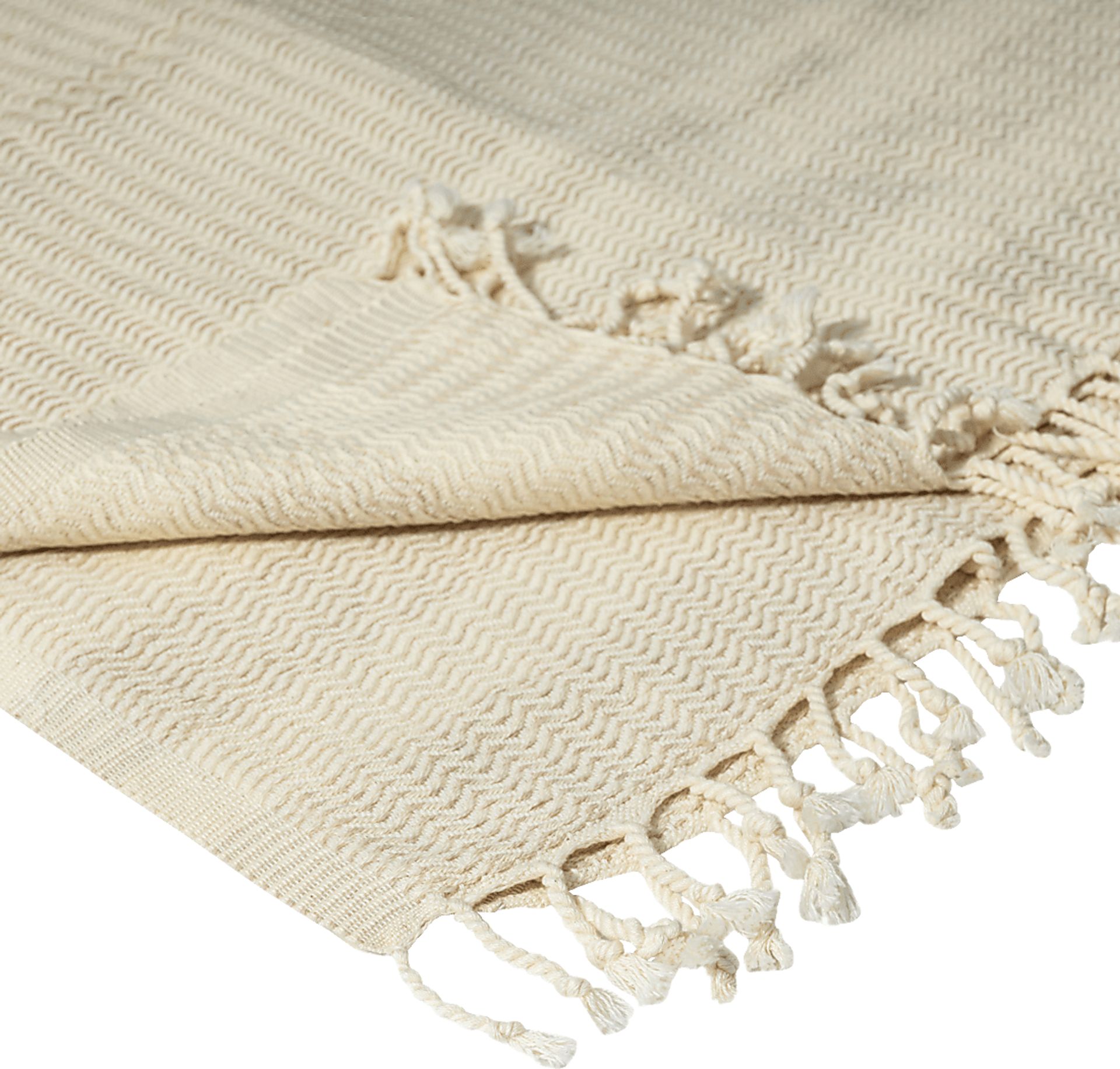 Petalwell Beige Throw Blanket - Image 5