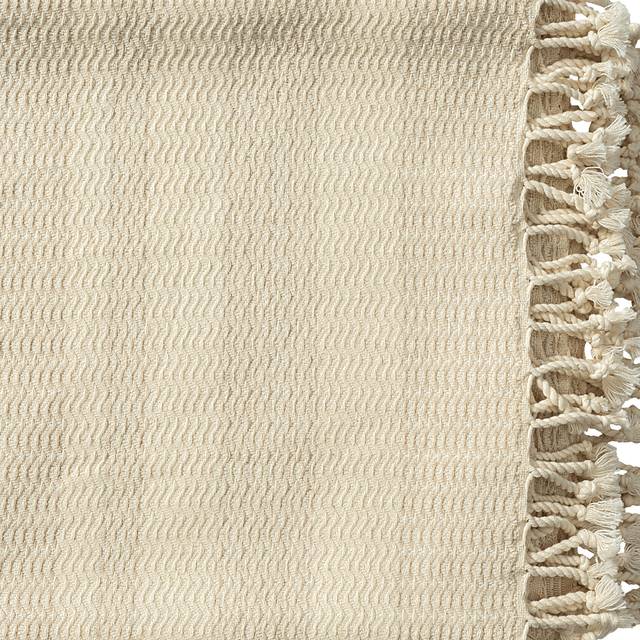 Petalwell Beige Throw Blanket - Thumbnail - Image 6