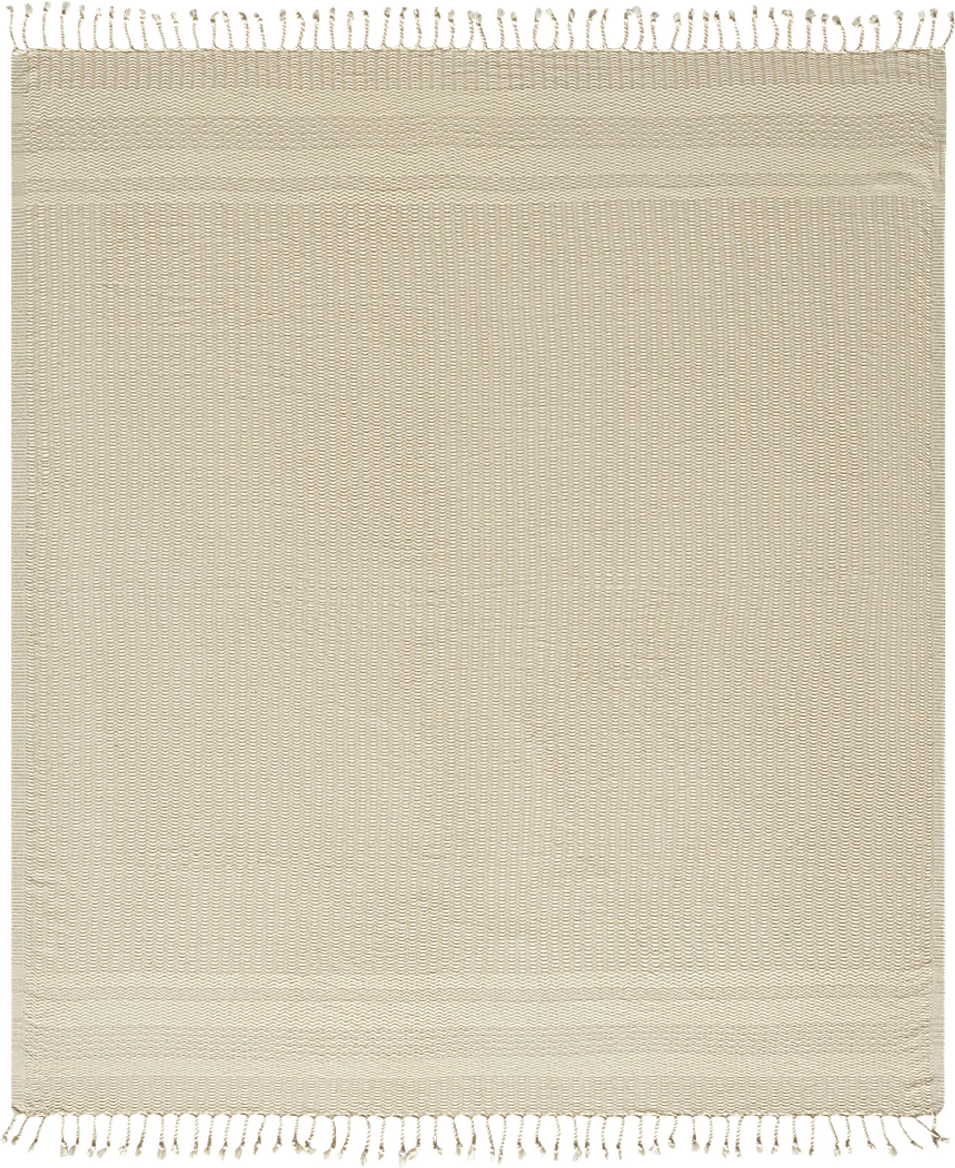 Petalwell Beige Throw Blanket - Image 1