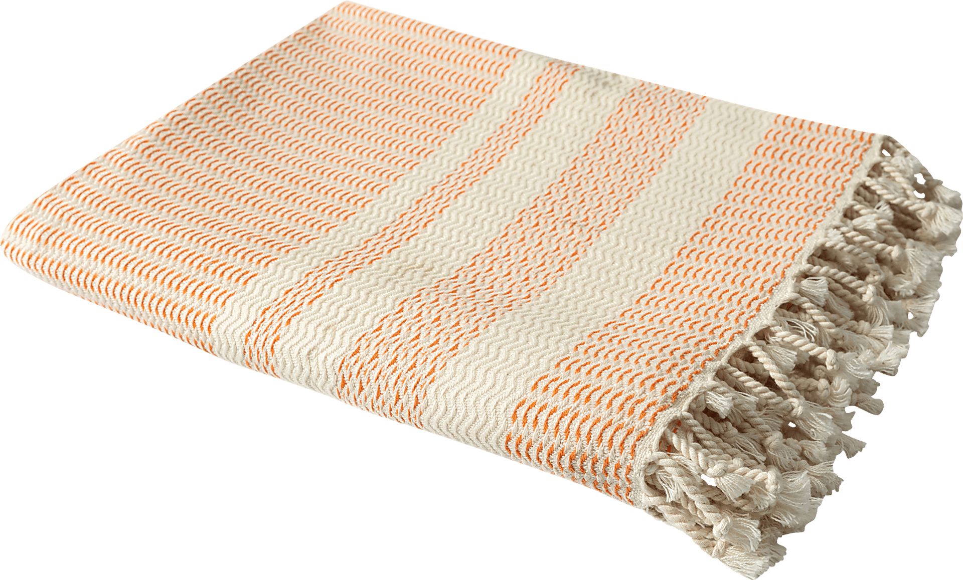 Petalwell Orange Throw Blanket - Image 3