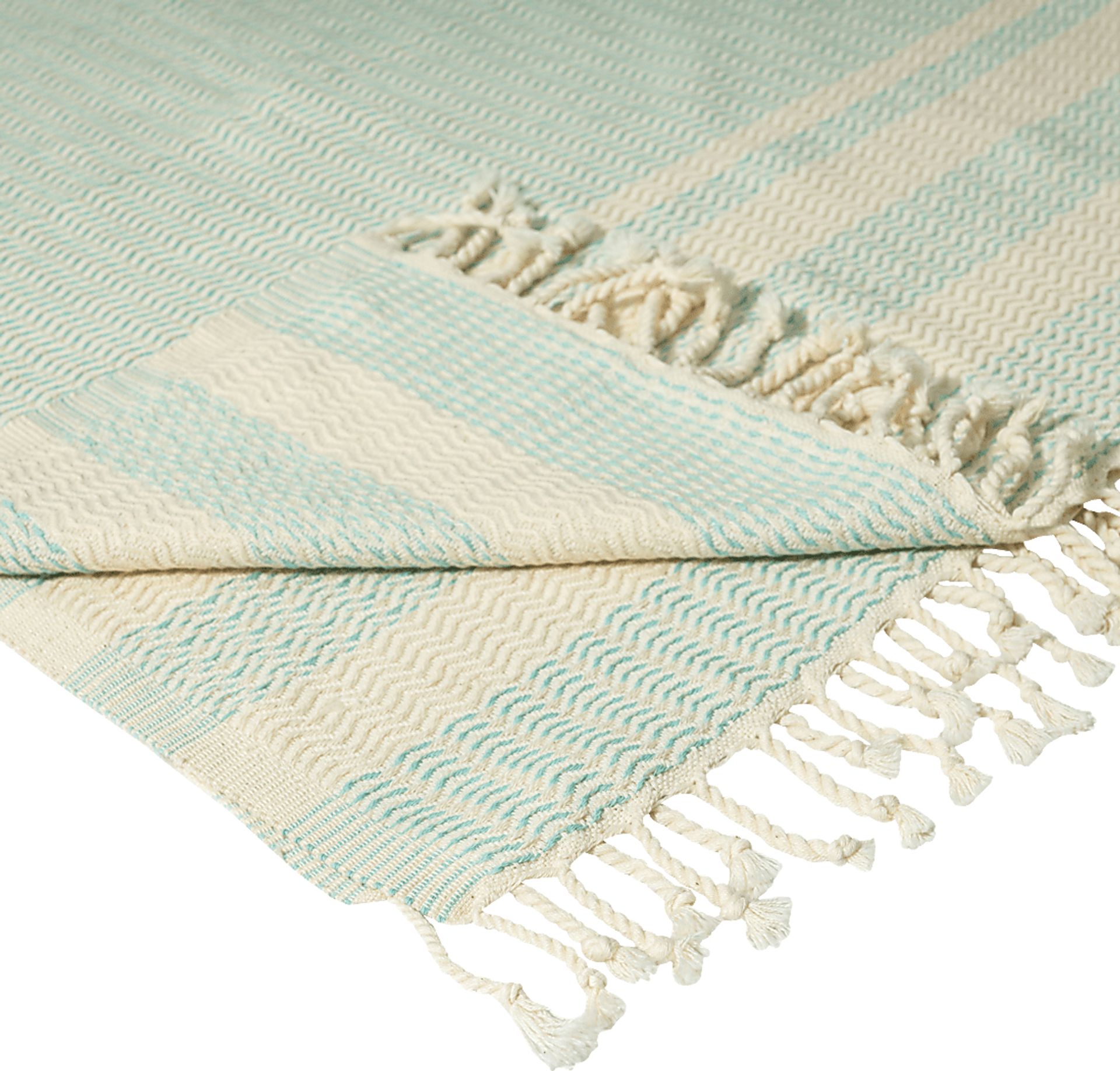 Petalwell Turquoise Throw Blanket - Image 5