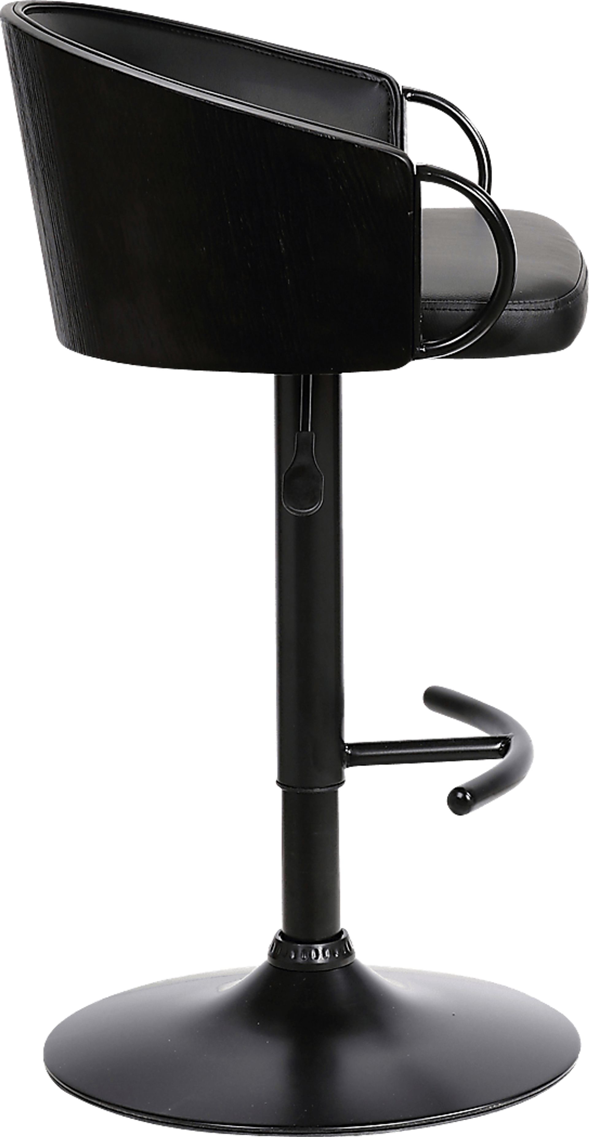 Petalworth Black Barstool - Image 4