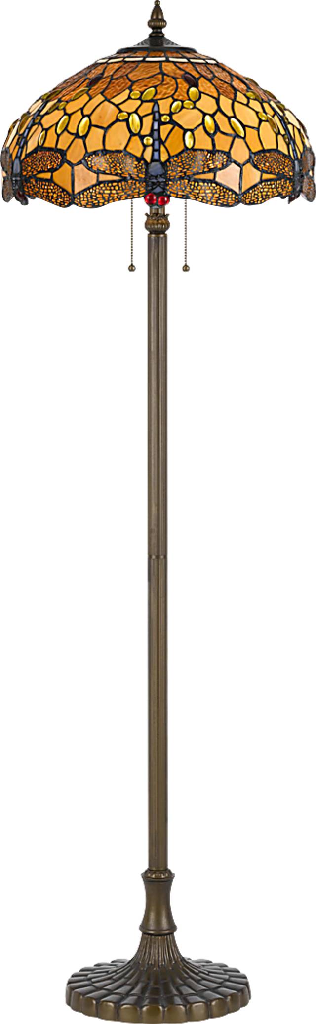 Peterborough Brass Floor Lamp - Thumbnail - Image 1