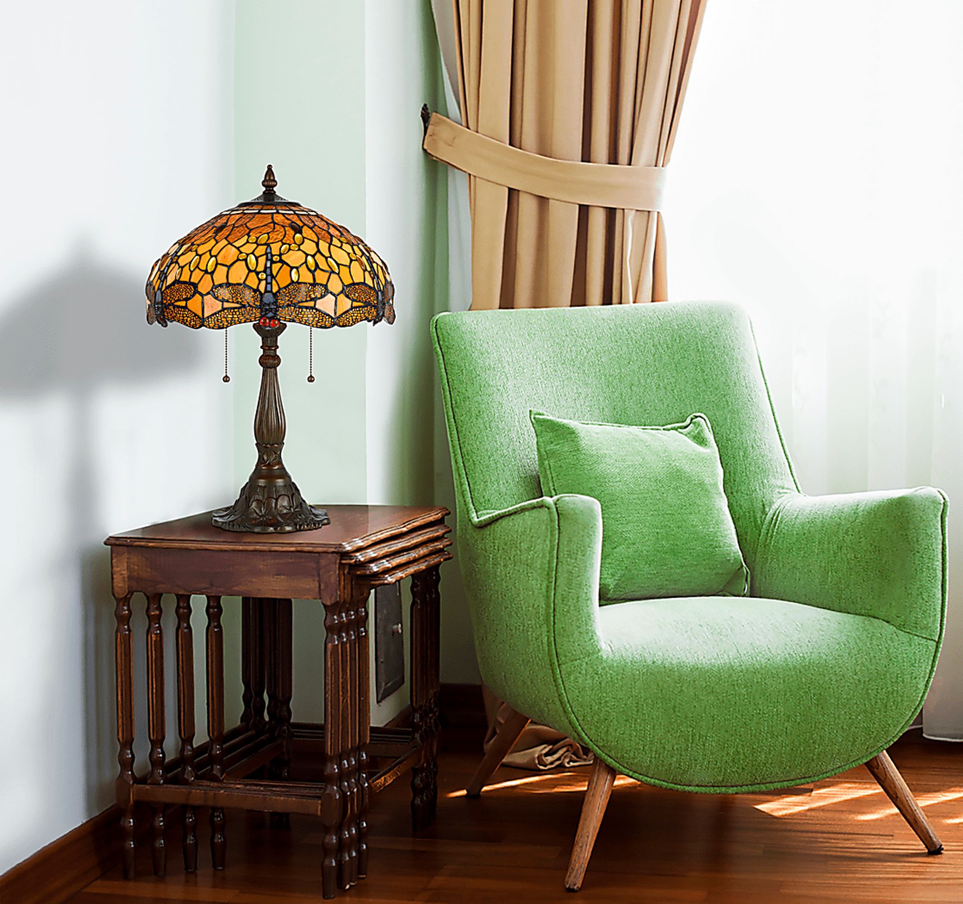 Peterborough Brass Lamp - Image 3