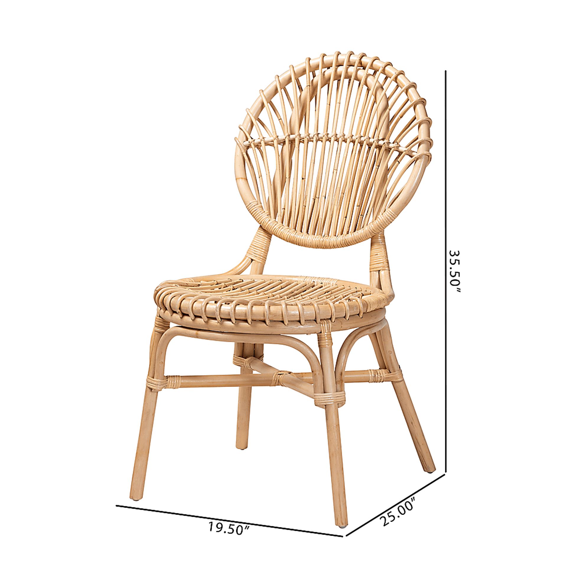 Peterof Natural Side Chair - Image 10
