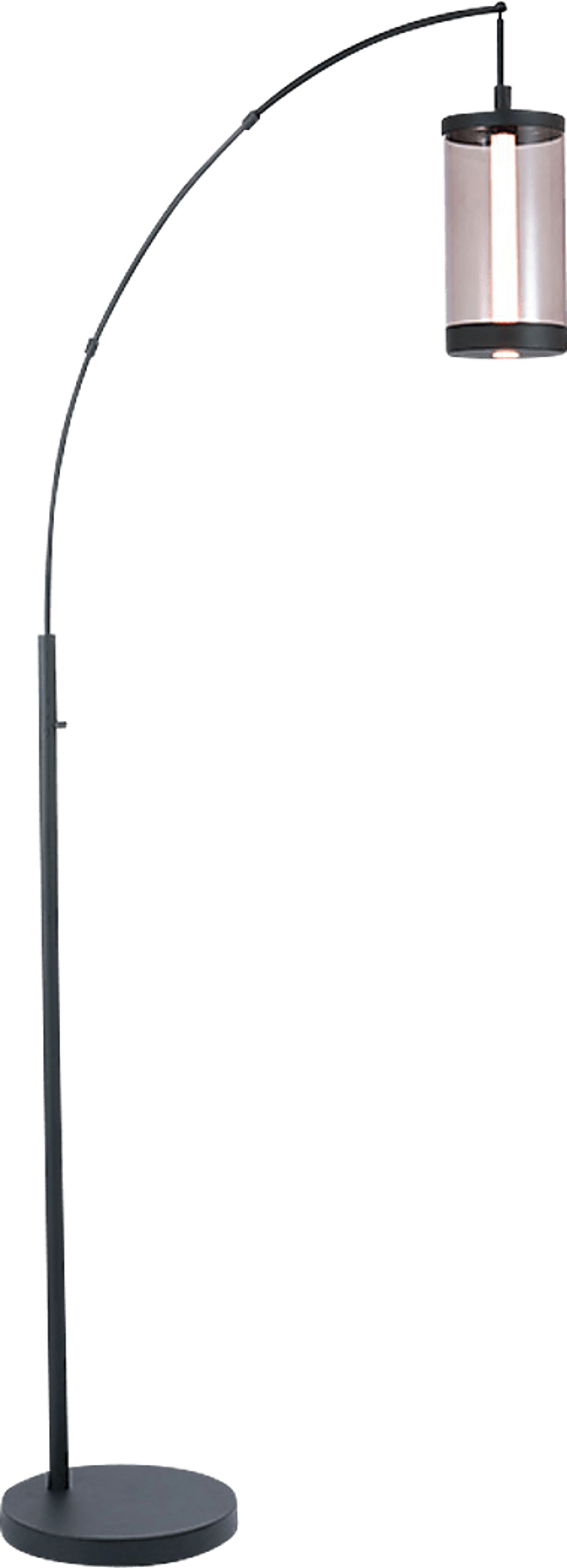 Petoskey Cove Black Arc Floor Lamp - Image 1