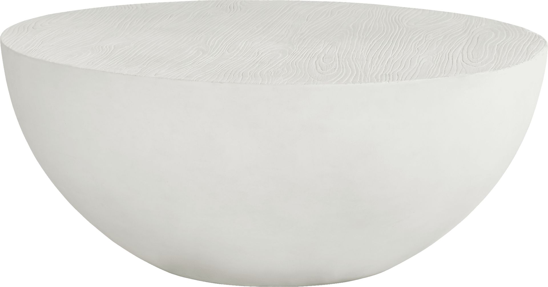Petra White Round Outdoor Cocktail Table - Image 1