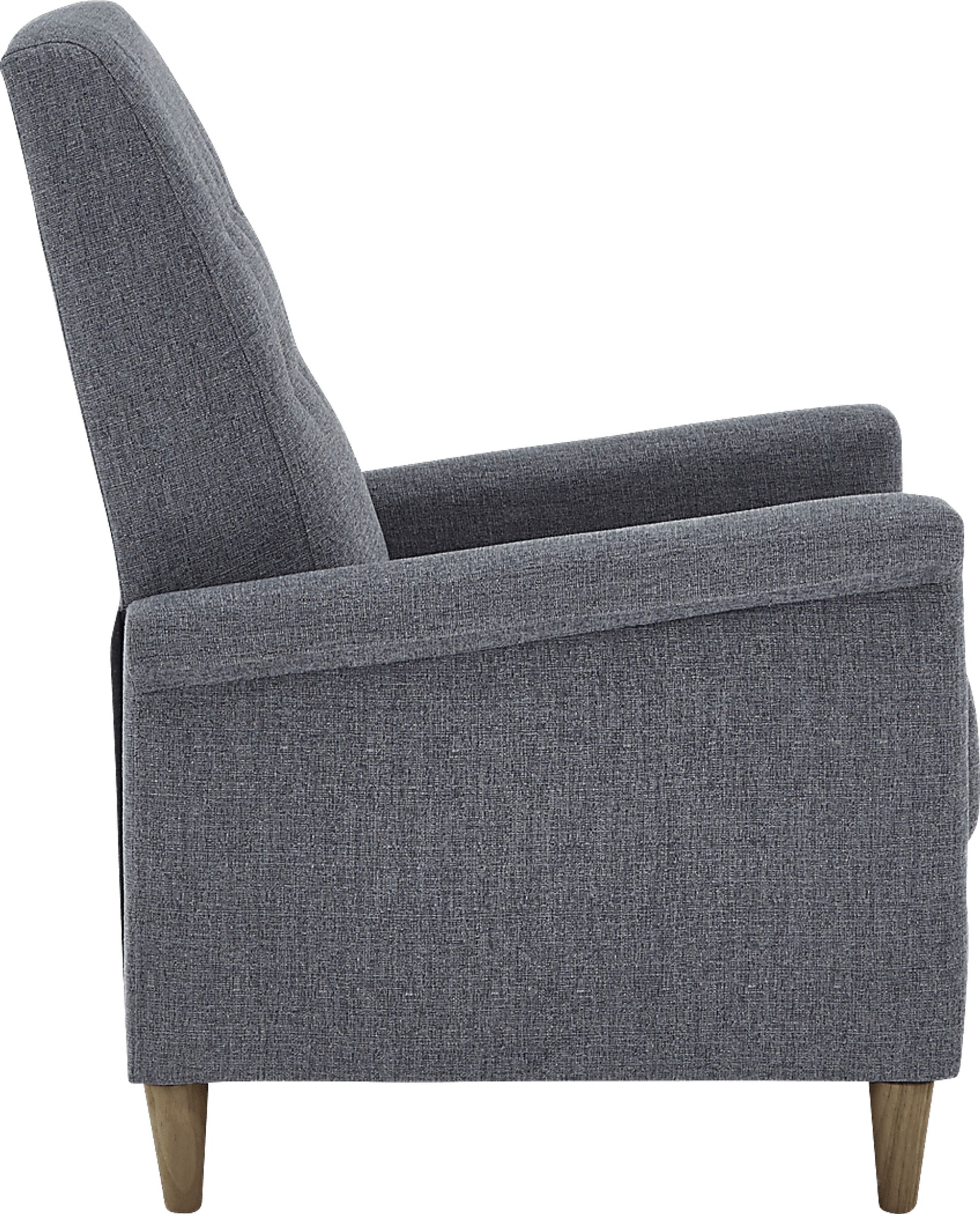 Petrelle Dark Gray Pushback Recliner - Image 2