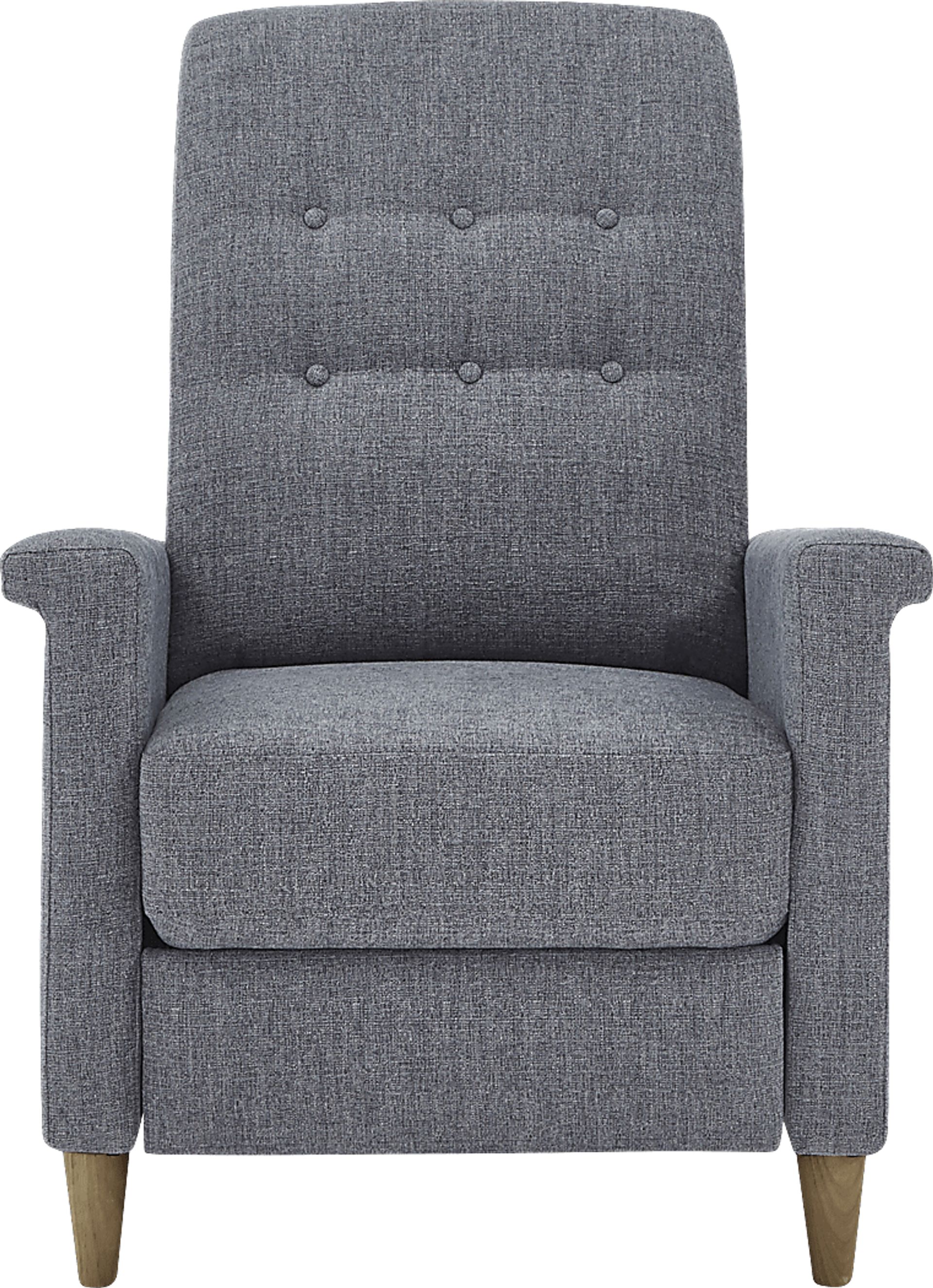 Petrelle Dark Gray Pushback Recliner - Image 3