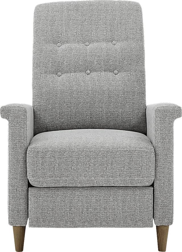 Petrelle Gray Pushback Recliner - Thumbnail - Image 2