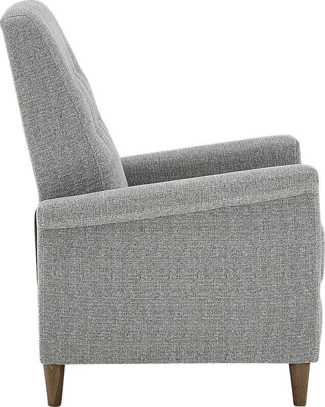 Petrelle Gray Pushback Recliner - Thumbnail - Image 3